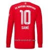 Camiseta de fútbol Manga Larga FC Bayern de Múnich Sane 10 Primera Equipación 2022-23 - Hombre